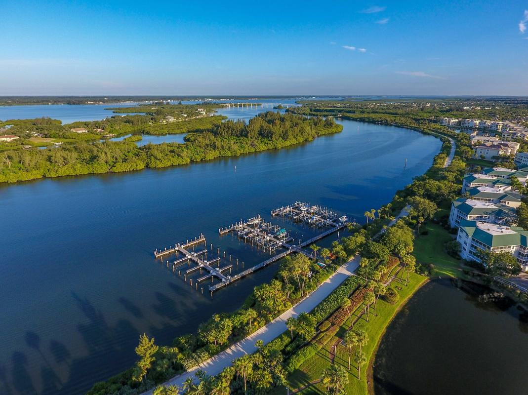 Aerial view of Vero Beach Indian River waterfront luxury community — pricing strategy 2026