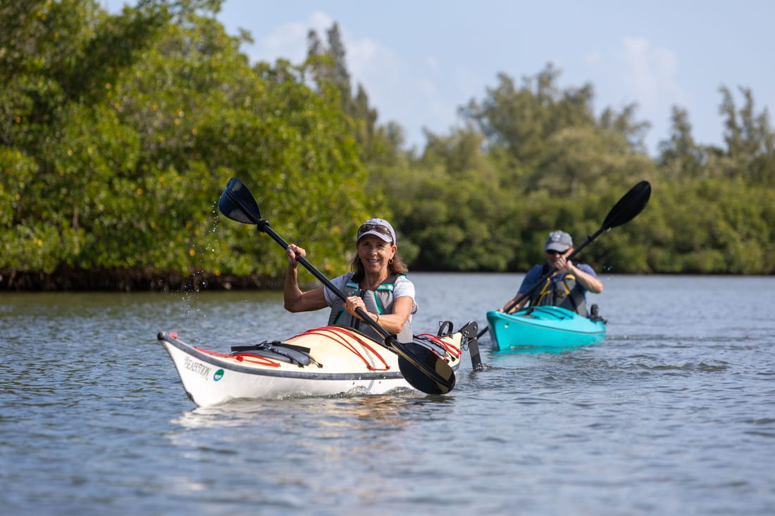 Kayaking the Indian River Lagoon Sea Oaks Vero Beach Florida — year-round waterway access estuarine ecosystem